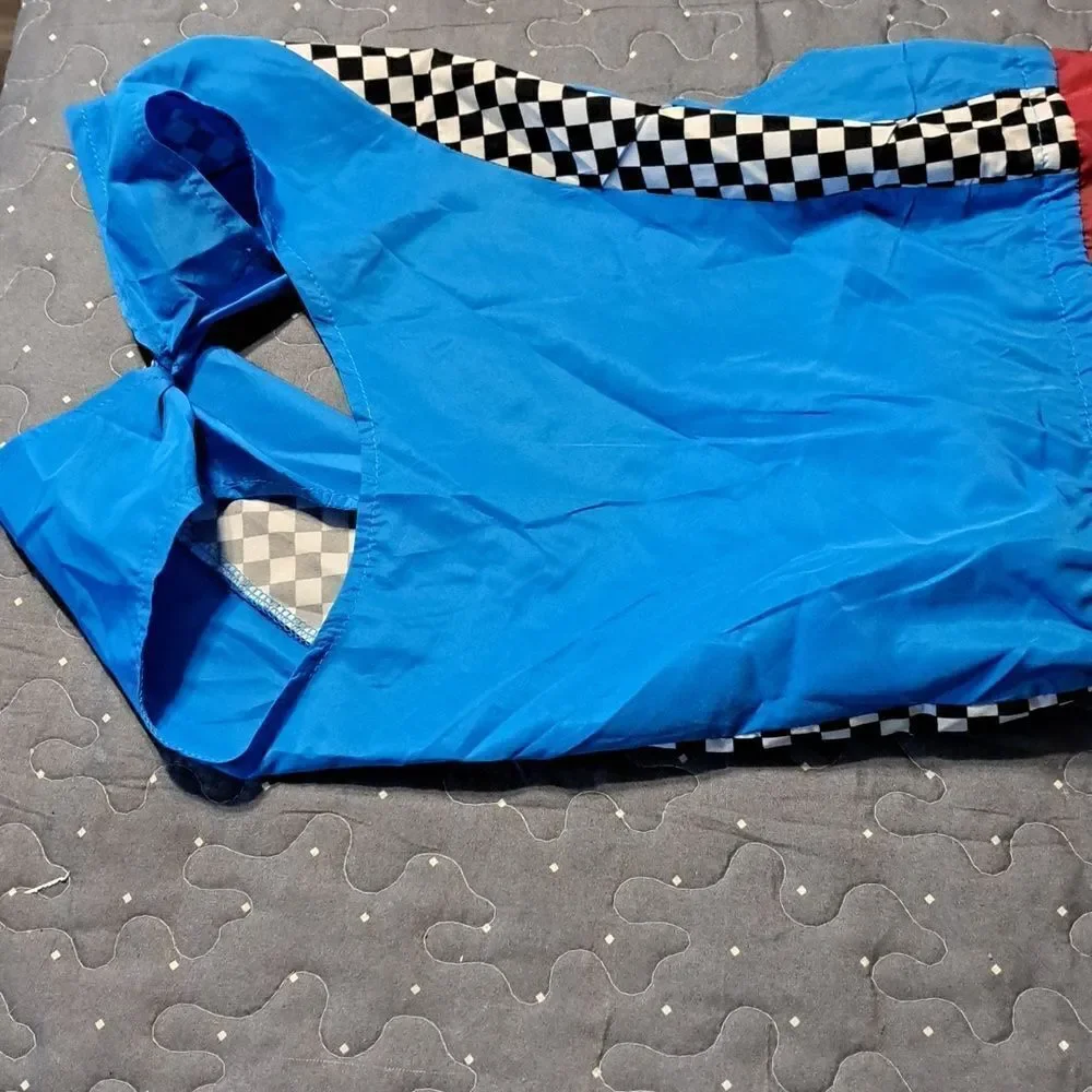Race car driver pet costume size medium new
